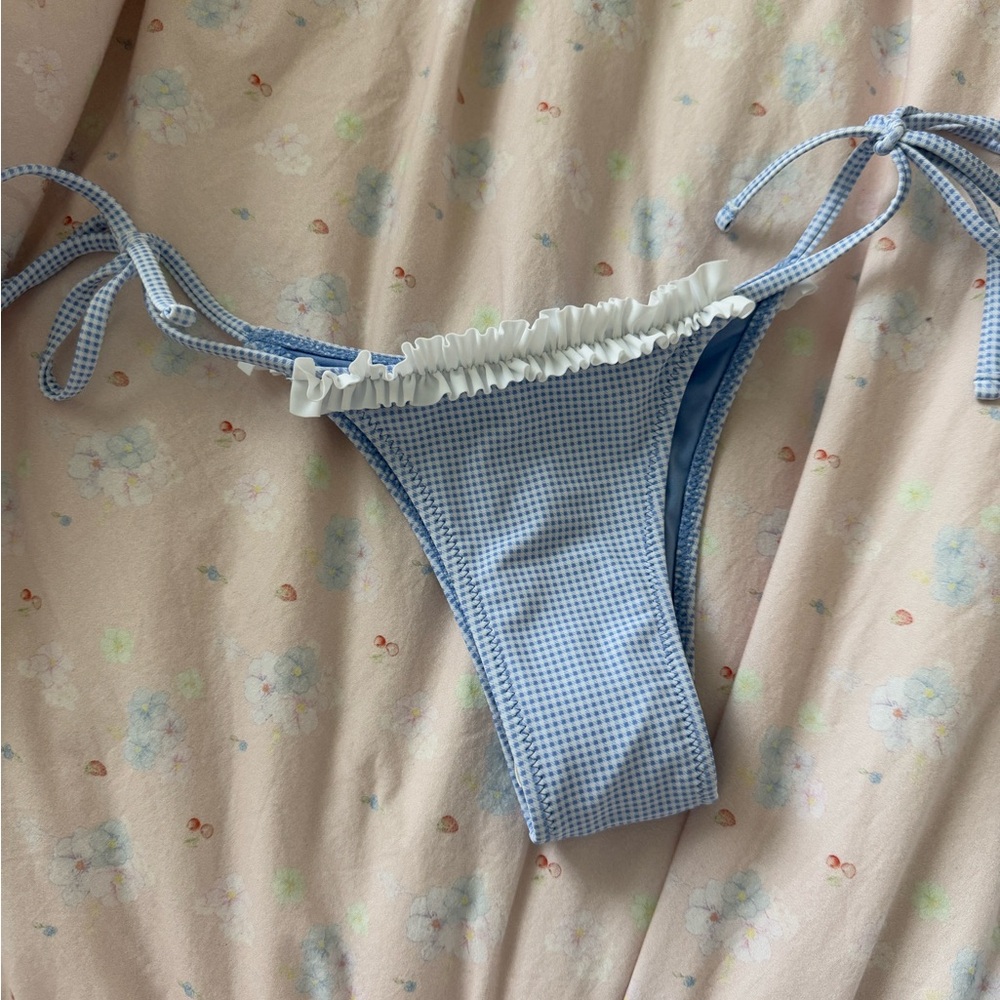 Glassons gingham bikini bottoms
